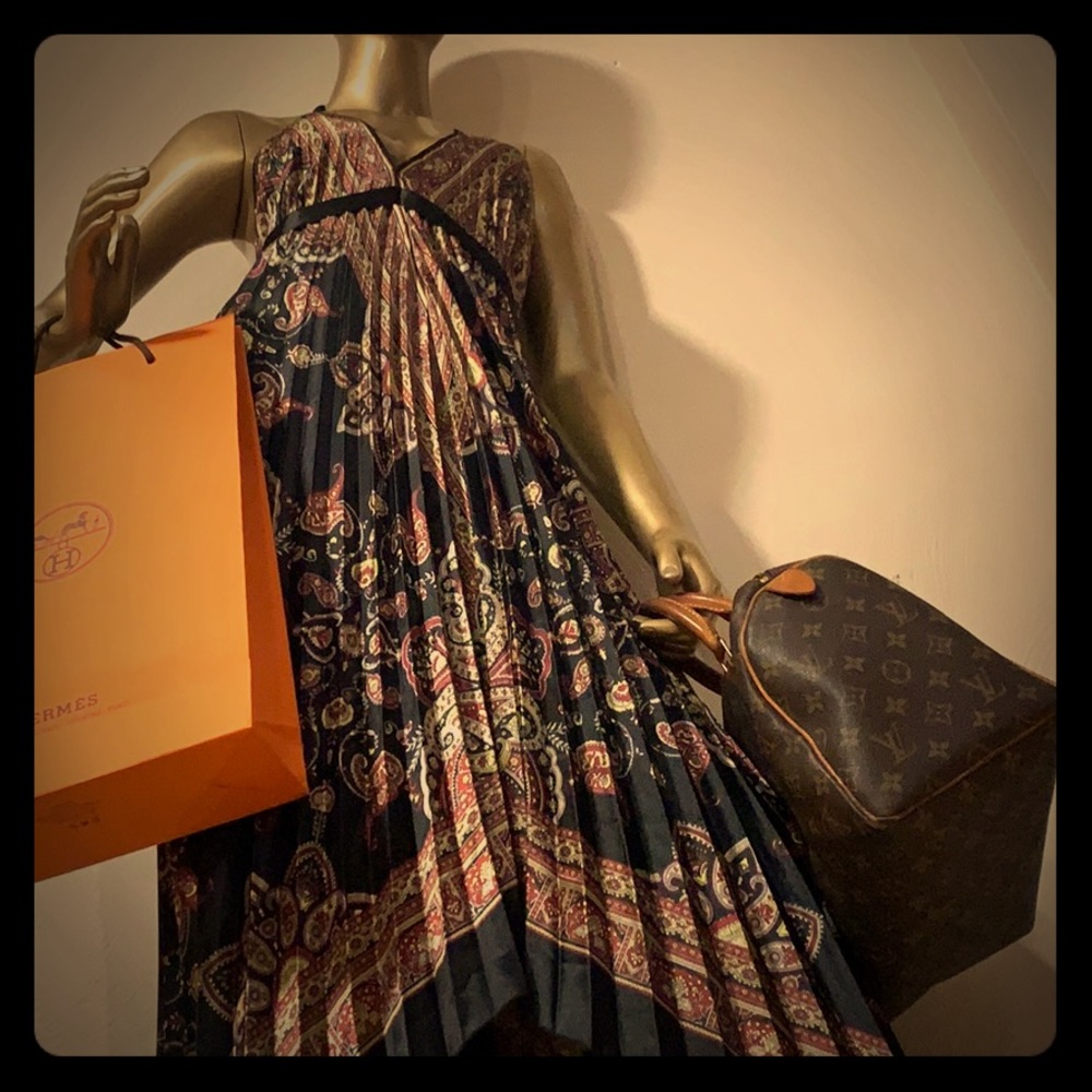Bandana boho runway dress!